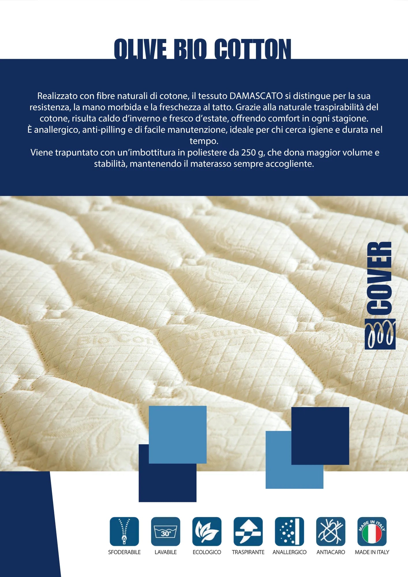 Materasso "Olive Bio Cotton"