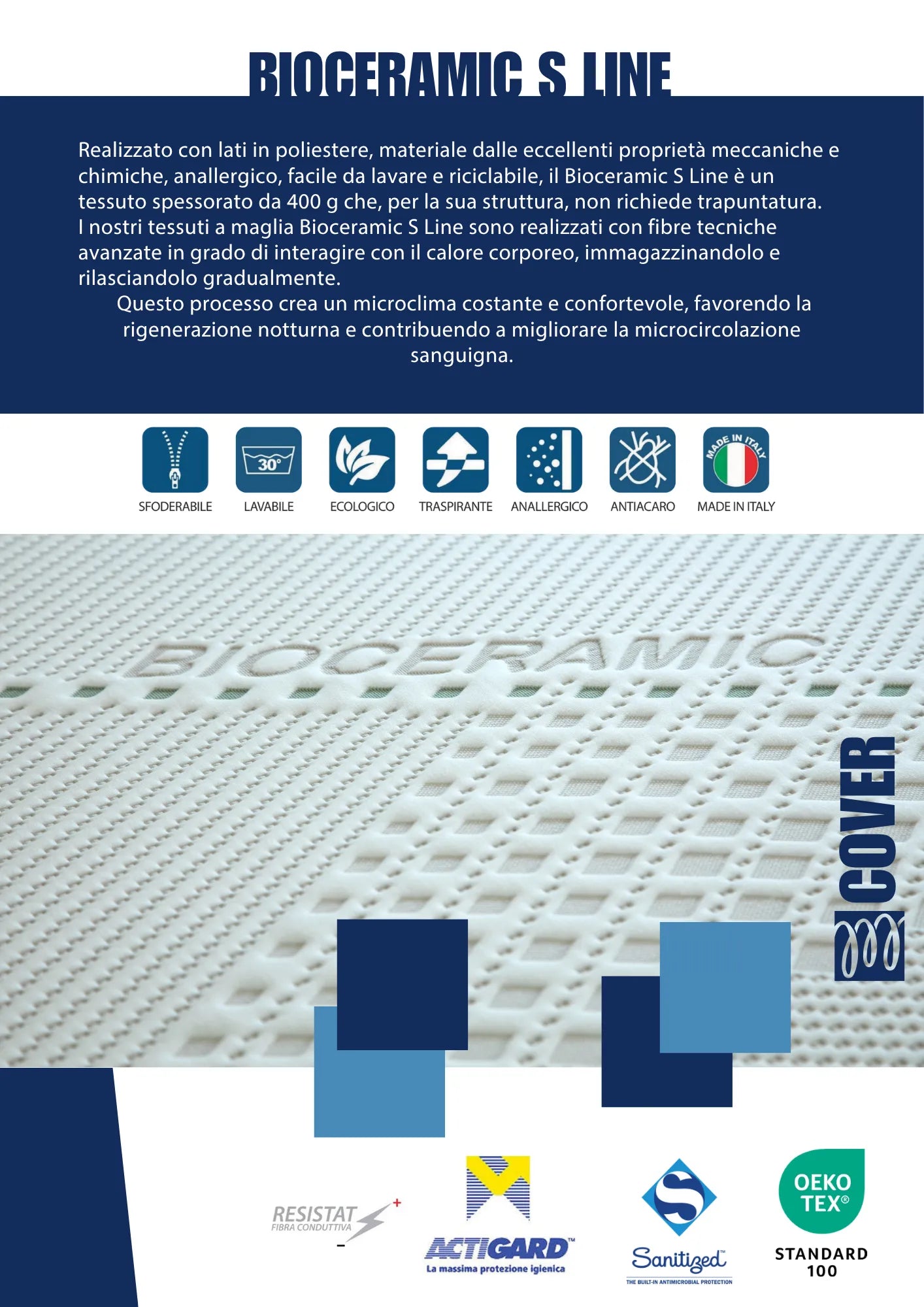 Materasso "Bioceramic S Line"