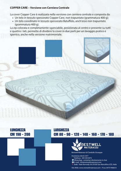 Materasso "Copper Care" LUXURY BREEZE