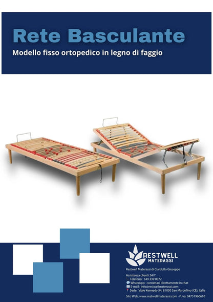Rete Basculante Ortopedica in Faggio