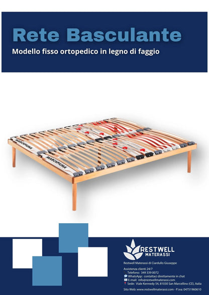 Rete Basculante Ortopedica in Faggio